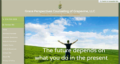 Desktop Screenshot of graceperspectivescounseling.com